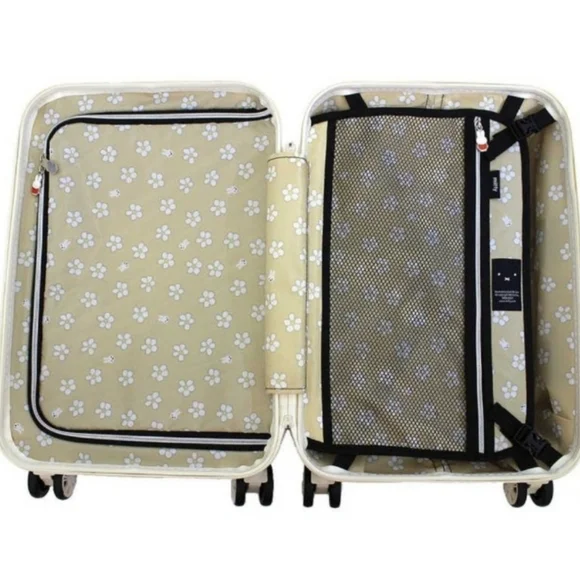 Miffy luggage suitcase white used Japan Exclusive kawaii rare - Picture 2 of 9